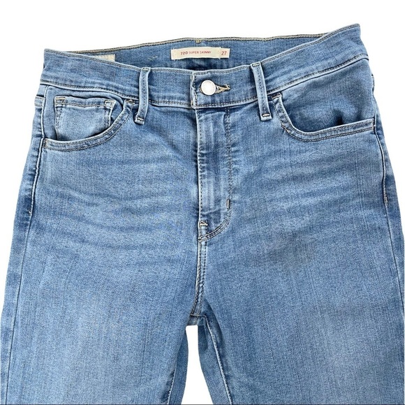 Levi’s Super Skinny 720 Premium Leather Patch - Picture 4 of 14